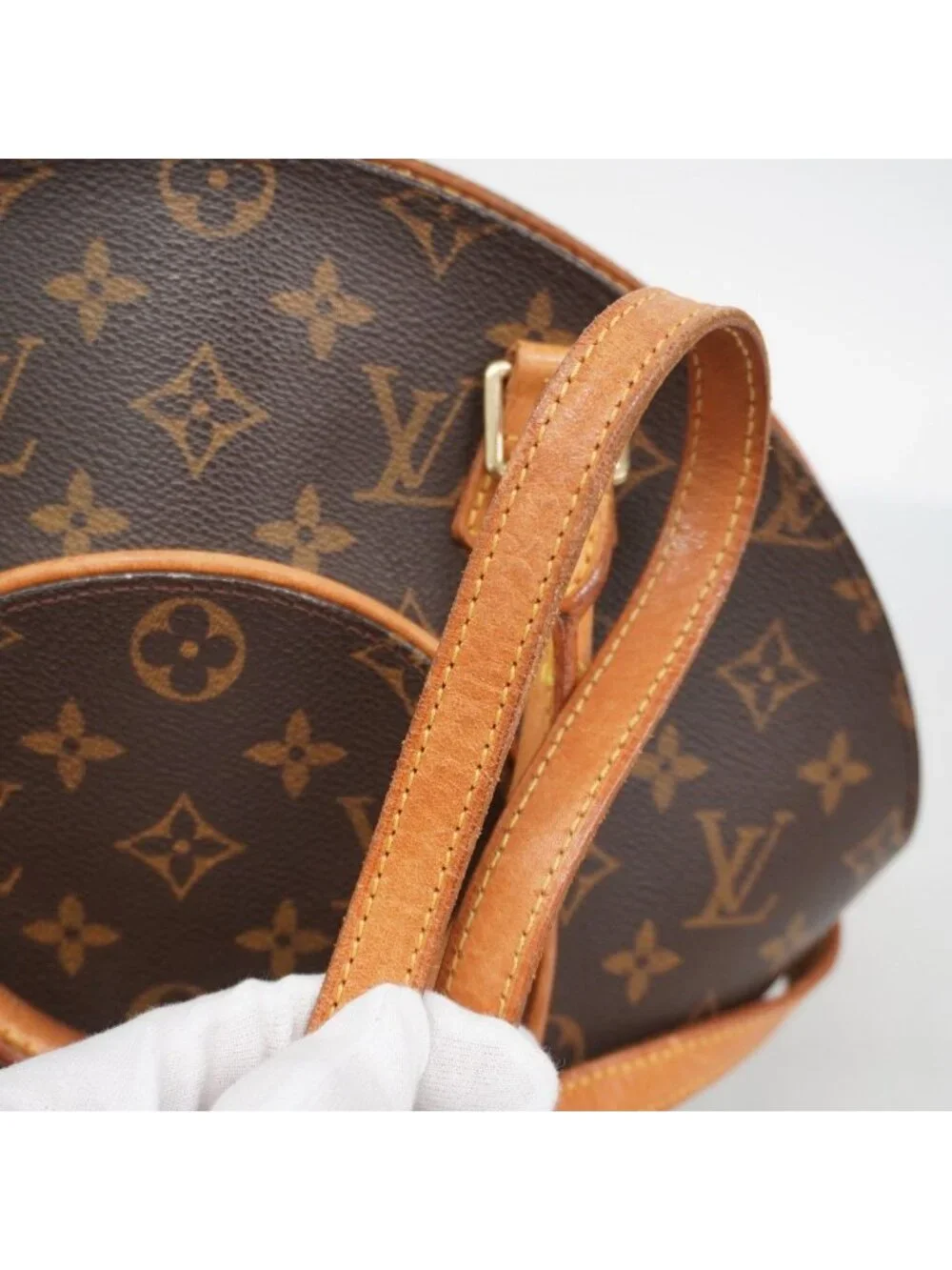 Louis Vuitton Handbag Monogram Ellipse PM Brown 2-Way